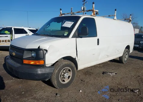 2017 Chevrolet Express 2500 Work Van из США, поврежденный, VIN 1GCWGBFF3H1200180